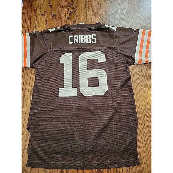 Reebok Cleveland Browns Josh Cribbs Jersey Youth Medium 10-12 Football - Picture 1 of 9